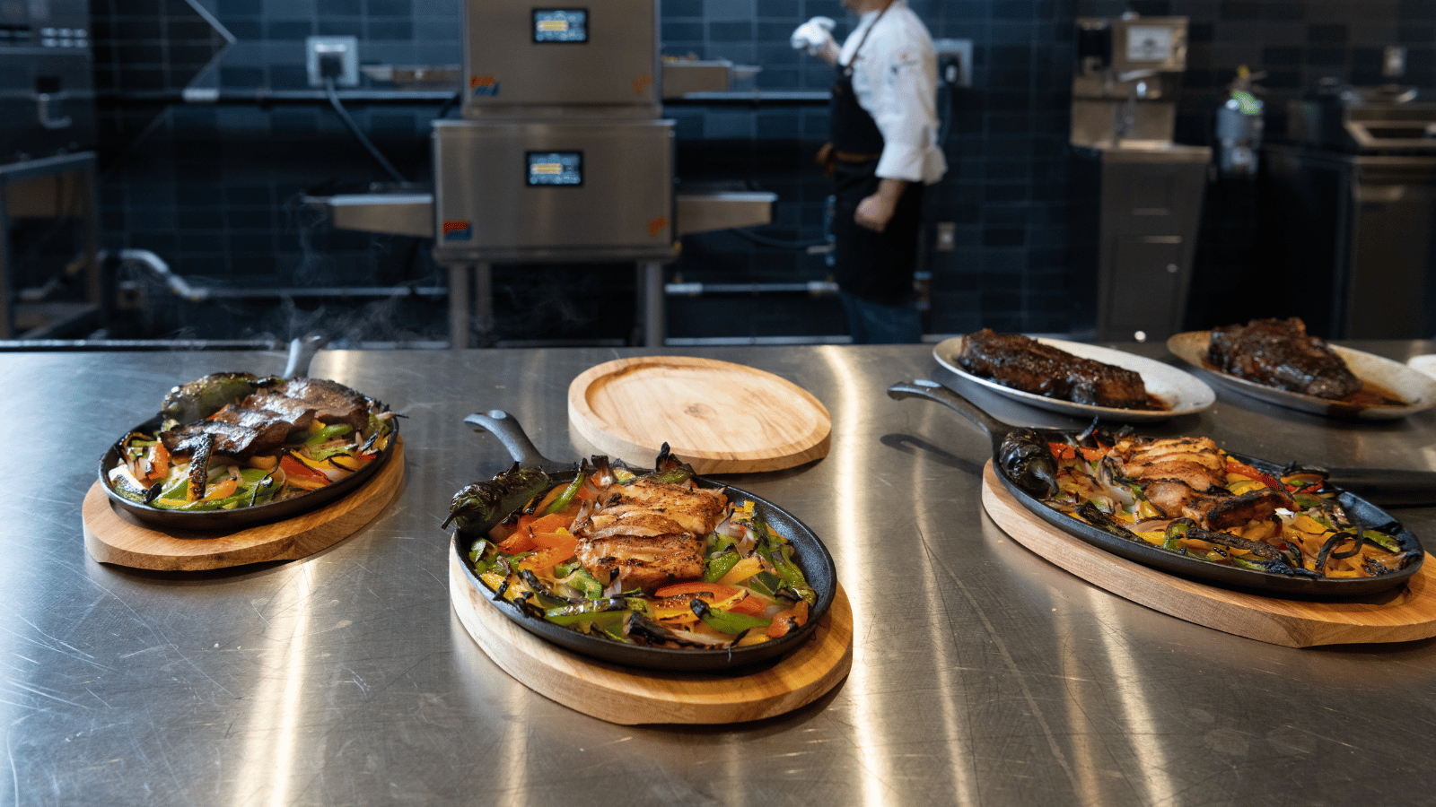 Food on cast iron 