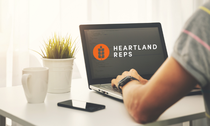 heartland reps computer screen